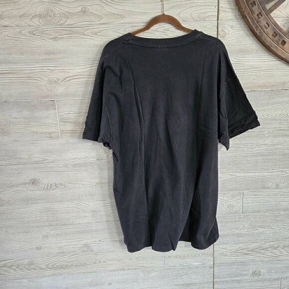 Chicago Bulls NBA All Time Best Record Bullieve It 95 96 Mens SZ XL Hanes Beefy - Picture 8 of 8